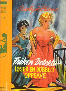 "Frøken detektiv løser en dobbelt oppgave" av Carolyn Keene