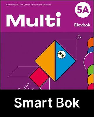 Multi 5A, 3. utg. - Elevbok : Smart bok : matematikk for barnetrinnet