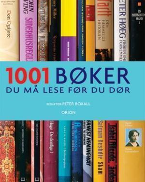 "1001 bøker du må lese før du dør" av Peter Boxall