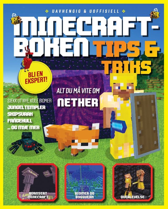 "Minecraft-boken - tips & tricks" av Inger Marit Hansen