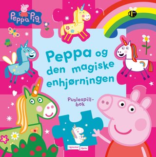 Peppa og den magiske enhjørningen - puslespillbok
