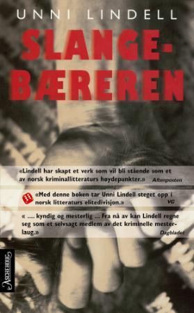 "Slangebæreren kriminalroman" av Unni Lindell