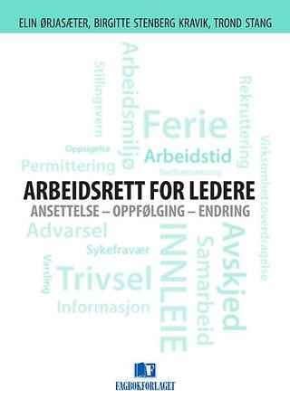 "Arbeidsrett for ledere" av Elin Ørjasæter