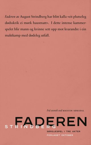 Faderen - sørgjespel i tre akter