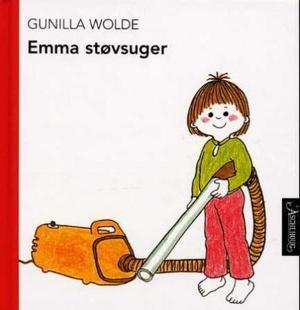 "Emma støvsuger" av Gunilla Wolde