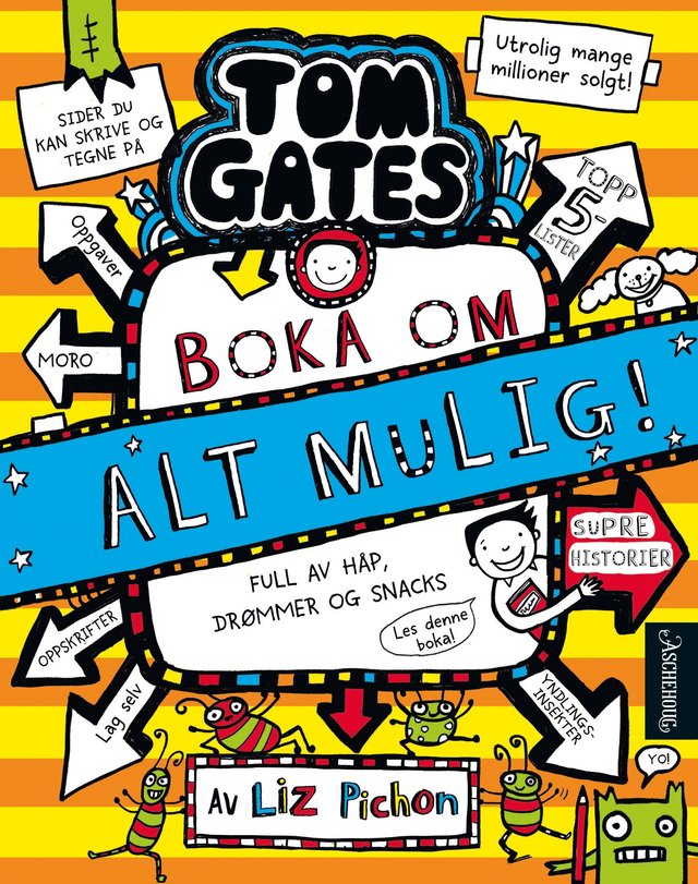 "Boka om alt mulig" av Liz Pichon