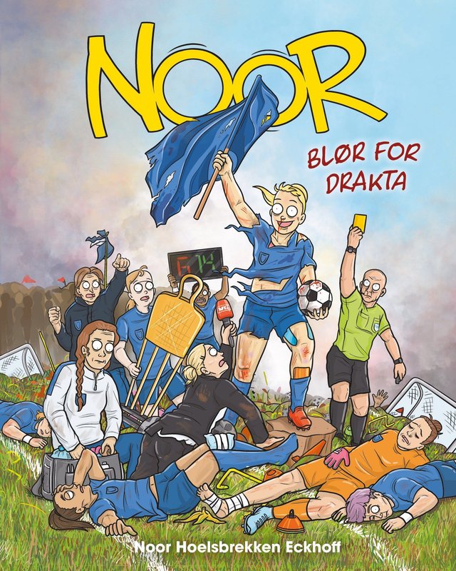 "Noor blør for drakta" av Noor H. Eckhoff