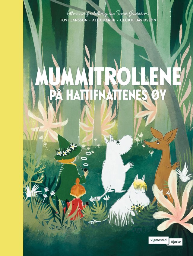 "Mummitrollene på hattifnattenes øy" av Alex Haridi