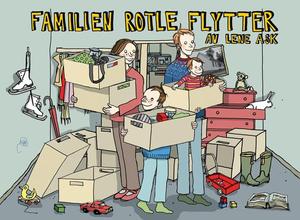 "Familien Rotle flytter" av Lene Ask