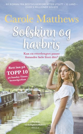 "Solskinn og havbris" av Carole Matthews