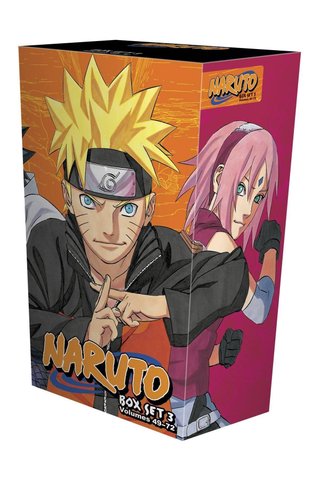 Naruto box set 3 - Volumes 49-72