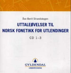"Uttaleøvelser til Norsk fonetikk for utlendinger - CD 1-3" av Åse-Berit Strandskogen