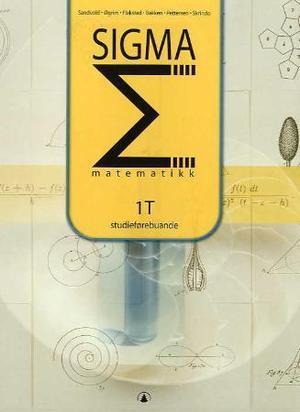 "Sigma - matematikk 1T : studieførebuande" av Stein Øgrim