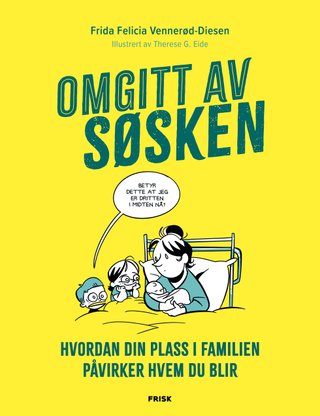 Omgitt av søsken - hvordan din plass i familien påvirker hvem du blir