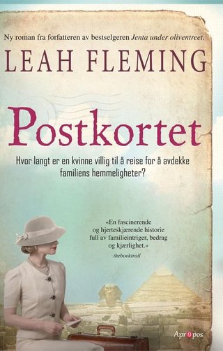 "Postkortet roman" av Leah Fleming