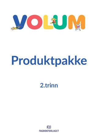 Volum trinnpakke 2 - alle elevbøker og nettressurs på 2. trinn