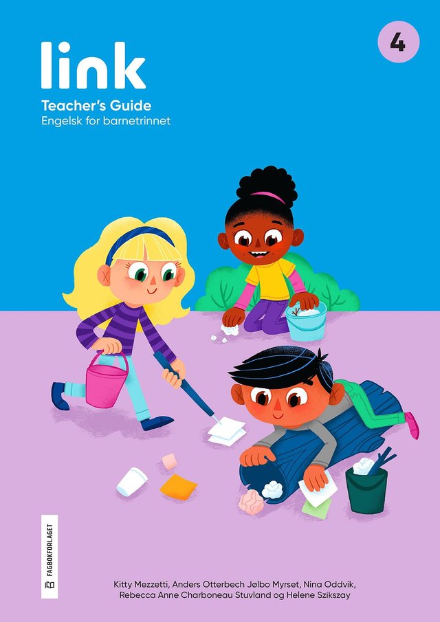"Link 4 - Teacher's guide : engelsk for barnetrinnet" av Kitty Mezzetti