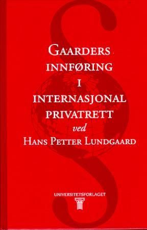 Gaarders innføring i internasjonal privatrett