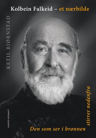 "Kolbein Falkeid - et nærbilde den som ser i brønnen stirrer nedenfra" av Ketil Bjørnstad