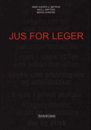 "Jus for leger" av Anne Kjersti C. Befring