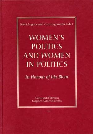 "Women's politics and women in politics - in honour of Ida Blom" av Sølvi Sogner