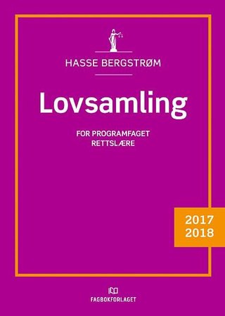 Lovsamling, d-bok - rettslære 2017/2018