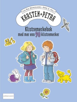 Karsten og Petras verden - klistremerkebok