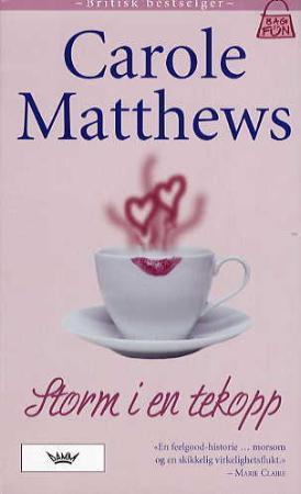 "Storm i en tekopp" av Carole Matthews
