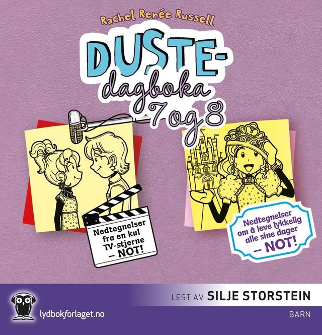 "Nedtegnelser fra en kul TV-stjerne - NOT! ; Nedtegnelser om å leve lykkelig alle sine dager - NOT!" av Rachel Renée Russell