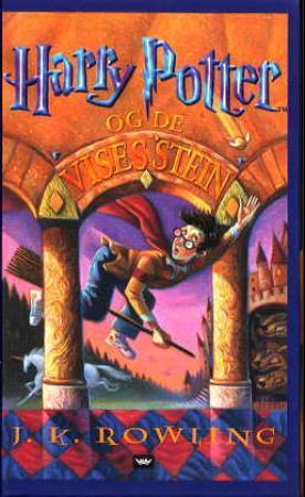 "Harry Potter og de vises stein" av J.K. Rowling