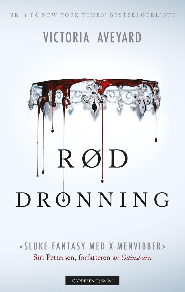 "Rød dronning" av Victoria Aveyard
