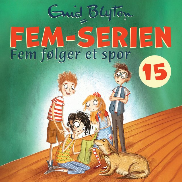 "Fem følger et spor" av Enid Blyton