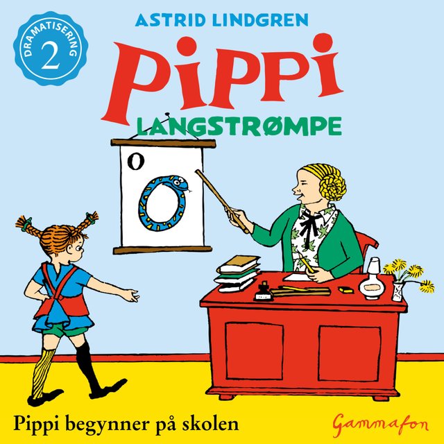 "Pippi begynner på skolen" av Astrid Lindgren
