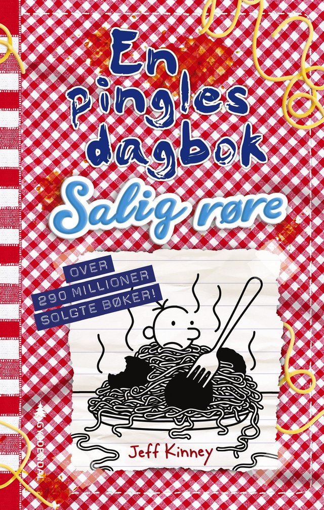 "Salig røre" av Jeff Kinney
