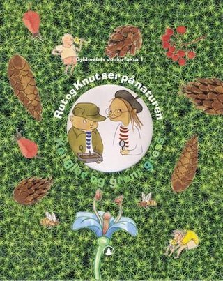 Rut og Knut ser på naturen - kongler og grønt gress