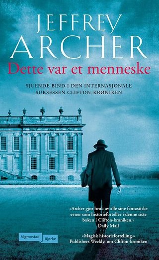 "Dette var et menneske" av Jeffrey Archer
