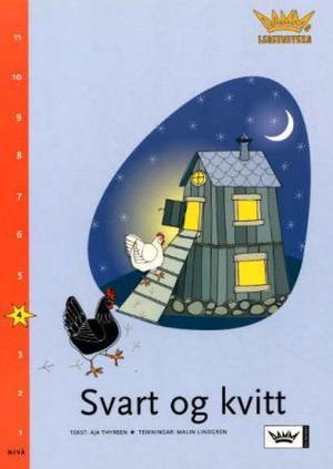 "Svart og kvitt - nivå 4" av Aja Thyreen