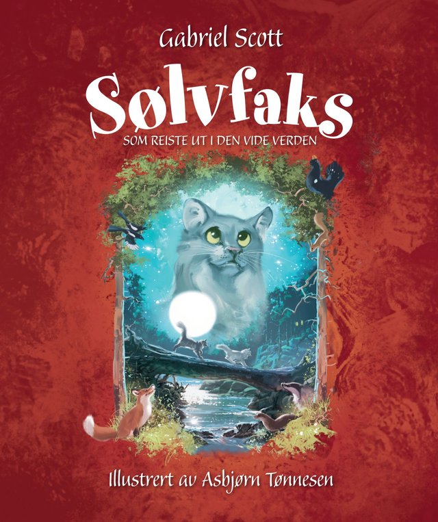 "Sølvfaks som vandret ut i den vide verden" av Gabriel Scott