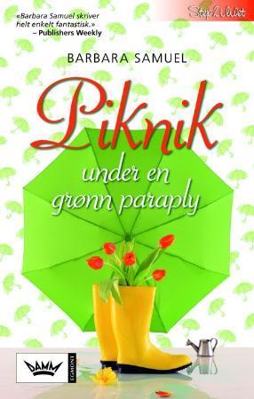 Piknik under en grønn paraply