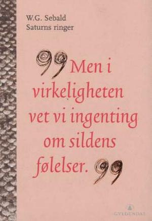 "Saturns ringer - en engelsk valfart" av W.G. Sebald