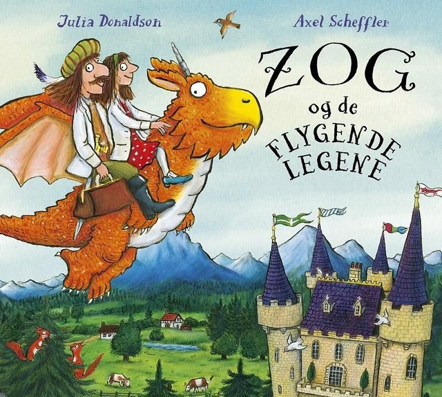 "Zog og de flygende legene" av Julia Donaldson