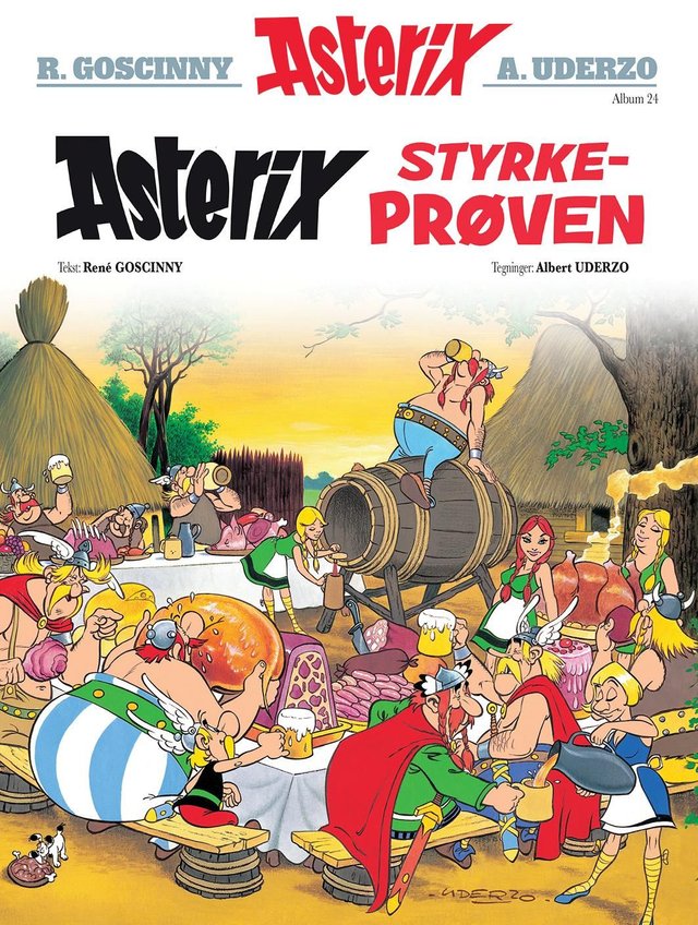 "Asterix - styrkeprøven" av René Goscinny