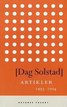 "Artikler 1993-2004" av Dag Solstad