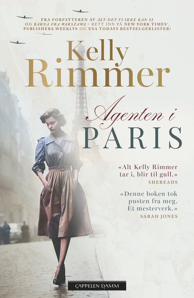 "Agenten i Paris" av Kelly Rimmer
