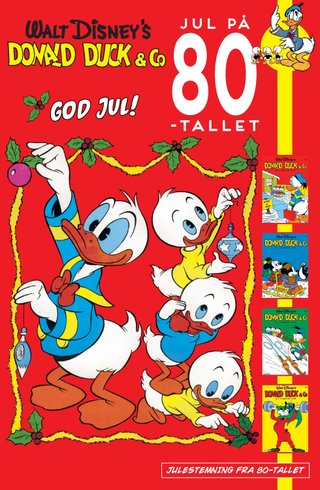 Donald Duck & Co - jul på 80-tallet