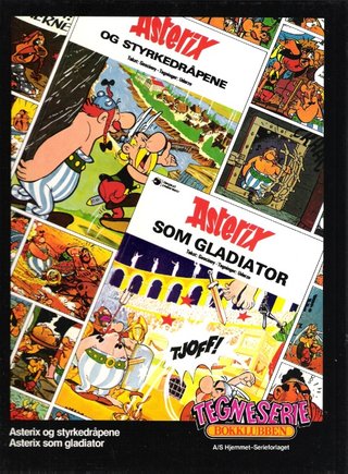 Asterix og styrkedråpene ; Asterix som gladiator