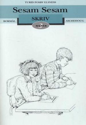 "Sesam sesam 3 - skriv" av Turid Fosby Elsness