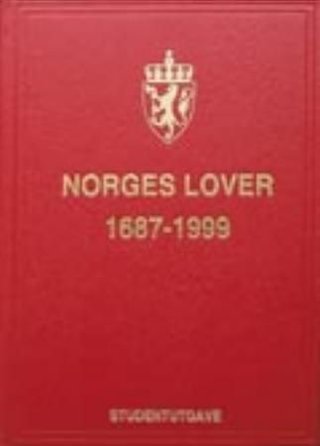 Norges lover 1687-1999 - studentutgave