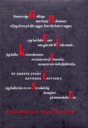 "Antikrist forbannelse over kristendommen" av Friedrich Nietzsche