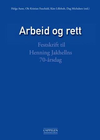 "Arbeid og rett" av Helga Aune